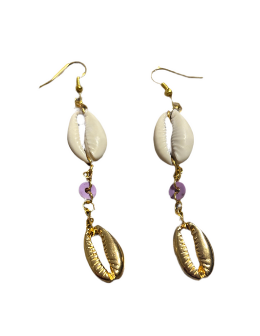 Cowrie Shell Earrings